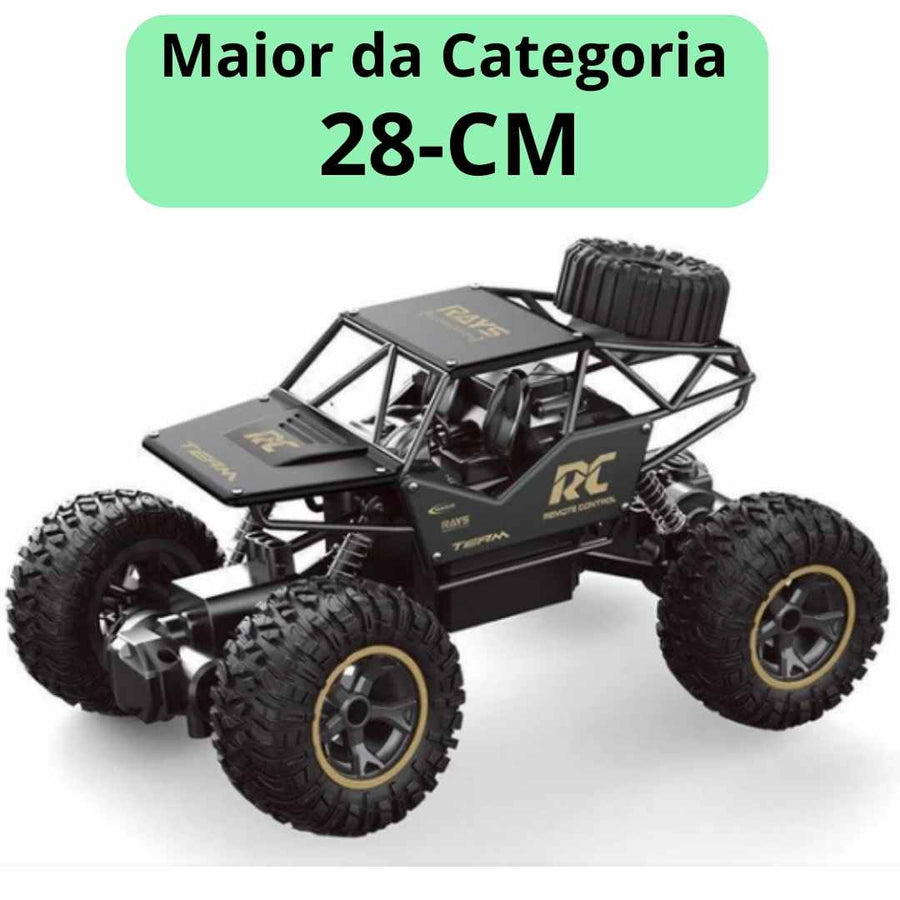 Carrinho de Controle Remoto 4X4 Monster Truck 28CM