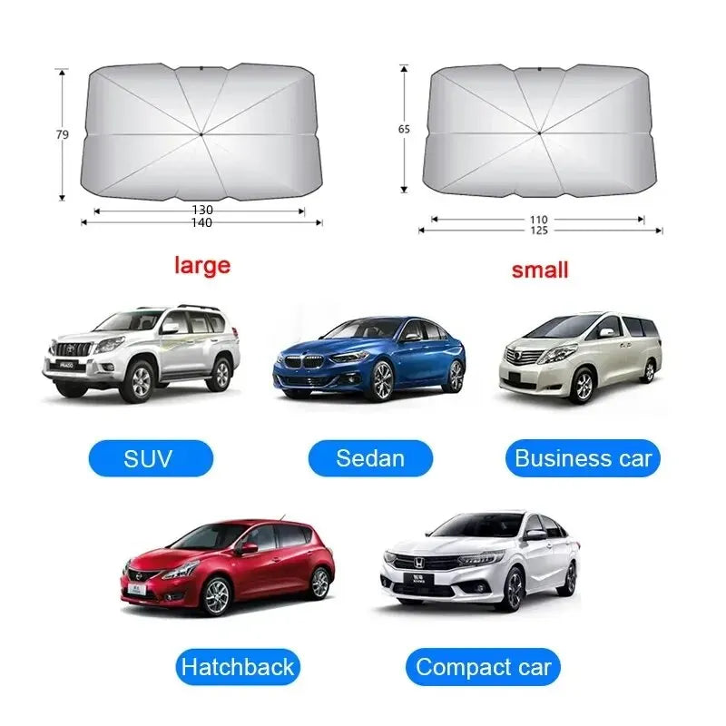 Guarda Sol para Carros Dobravel