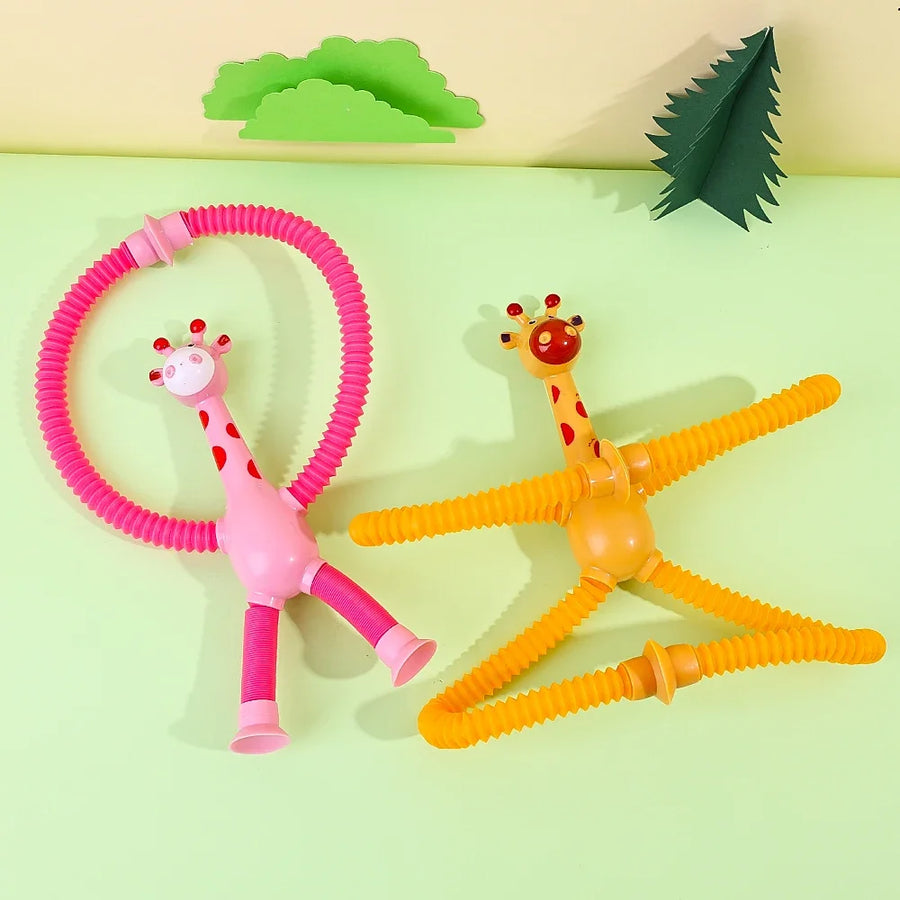 Kit Girafinha que Estica 1-4 pecas Brinquedo Infantil