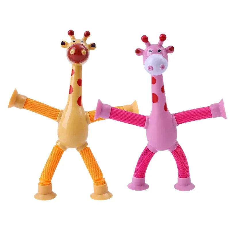 Kit Girafinha que Estica 1-4 pecas Brinquedo Infantil